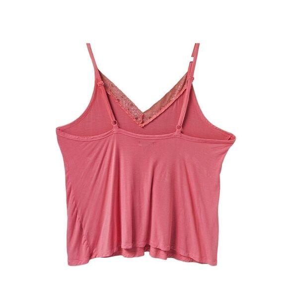 DAISY FUENTES Plus Size Sexy Lace V Neck Sleeveless Lounge Lingerie Short Set 2X - Picture 10 of 16